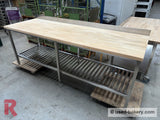 Bakeryworktable / -bench about 250 cm - Workingbench