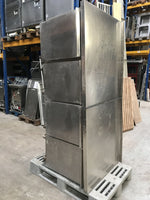Bakeryworktable / -bench about 190 cm incl. 4 ingredient / flour containers