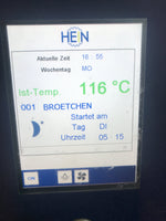Rack oven HEIN Luxrotor LR 86 2 (03/2012)