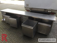 Bakeryworktable / -Bench About 400 Cm