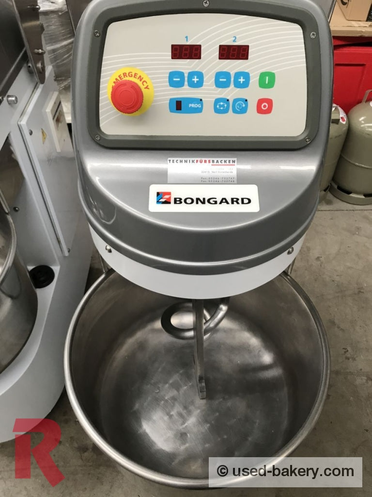 Bongard spiral kneader 50 litres, approx. 30 kg dough – Rennhak Used ...