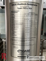 Breadcrumb Grinder Oase (Diosna) Rz3