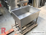 Commercial Sink Made From Stainless Steel About 120 X 70 Sink