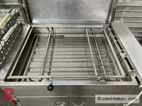 Esback / Koehler Grease Baking Station Deep-Fat-Fryer Size 48 Incl. Riehle Mobile Steamhood