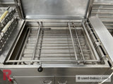 Esback / Koehler Grease Baking Station Deep-Fat-Fryer Size 48 Incl. Riehle Mobile Steamhood