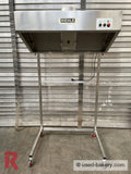 Esback / Koehler Grease Baking Station Deep-Fat-Fryer Size 48 Incl. Riehle Mobile Steamhood