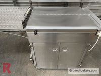 Esback / Koehler Grease Baking Station Deep-Fat-Fryer Size 48 Incl. Riehle Mobile Steamhood