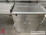 Esback / Koehler Grease Baking Station Deep-Fat-Fryer Size 48 Incl. Riehle Mobile Steamhood